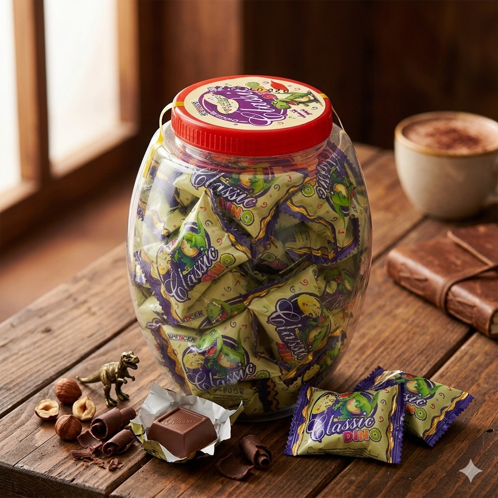 Classic Dino Chocolate 35pcs